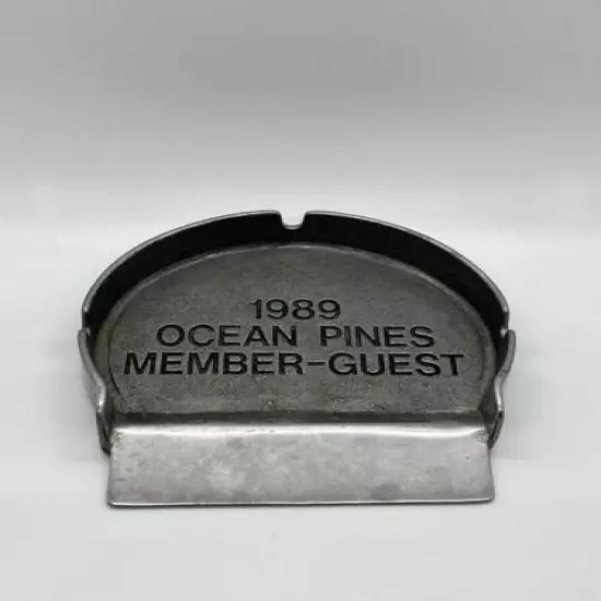 1989 Ocean Pines Member-Guest Metal Putting Cup