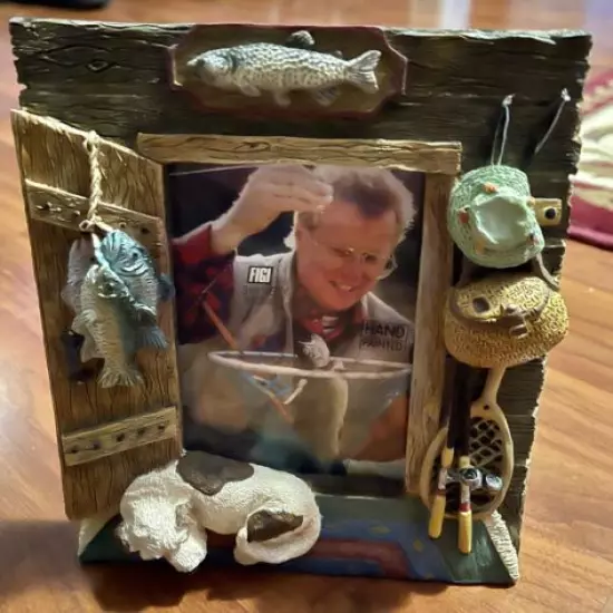 Fishing Picture Frame 