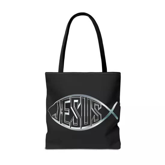 Tote Bag (AOP) - Jesus Fish