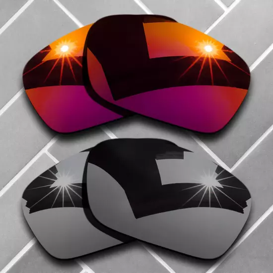 Polarized Replacement lenses for-Oakley Fuel Cell OO9096 Anti-Scratch Choices US