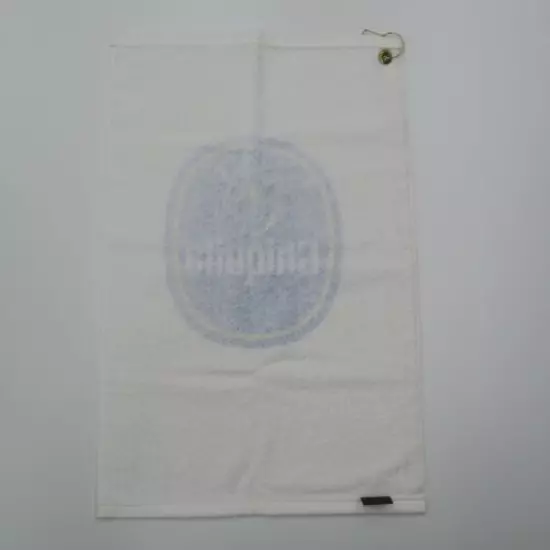 The Links Collection 1888 Mills Chiquita Banana Golf Towel White Logo Print Clip