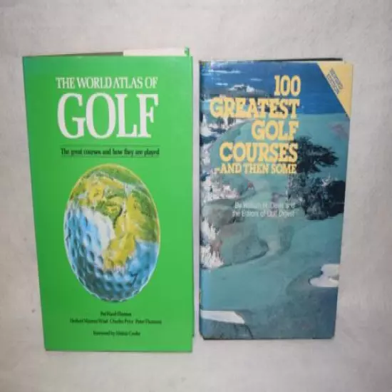 Lot of 13 Golf Books - Quotes, Cartoons, Clubs, Courses