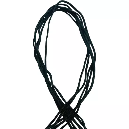 Bolo Tie Strings - Black Nylon String 37" - LOT of 5