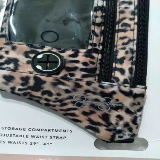 Jessica Simpson Smartphone Touchscreen Waist Fanny Pack Leopard 