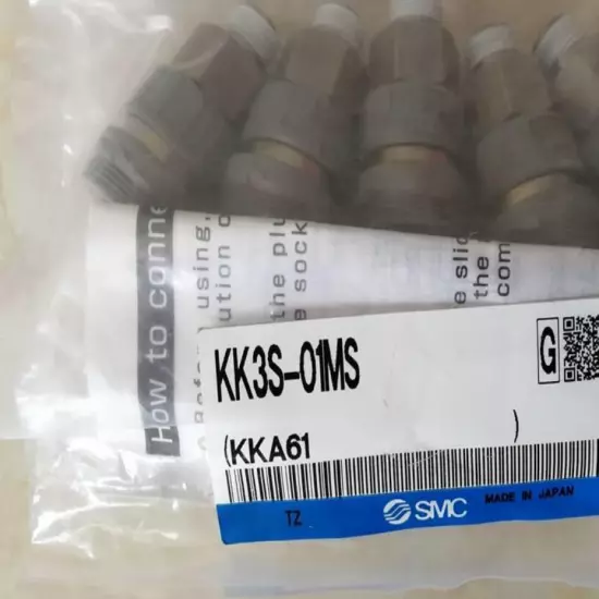 1Bag/10pcs SMC KK3S-01MS KK3S01MS Fittings Free Ship