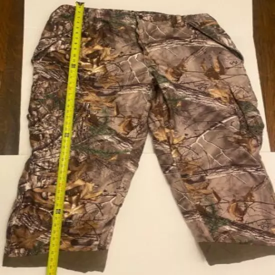 NEW Mens Cargo Pants CABELA’S REALTREE EDGE Camouflage Sz XL Hunting Bottoms