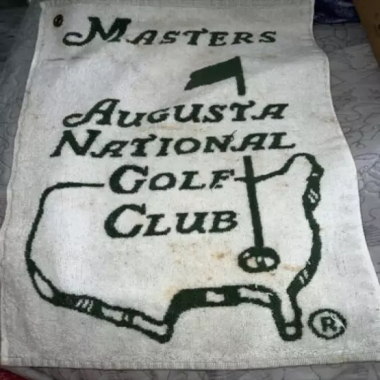 Masters Augusta National Golf Club Towel