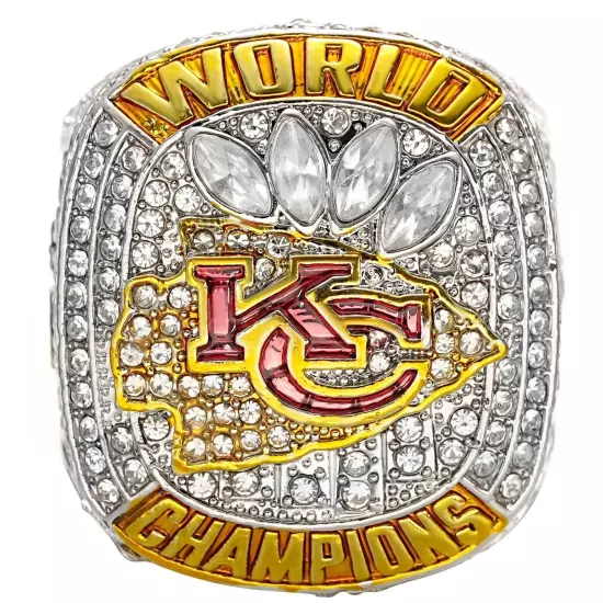 KC Chiefs 2023-24 Super Bowl Ring Number 15 / Number 87 Size 8-14 Brand 2024