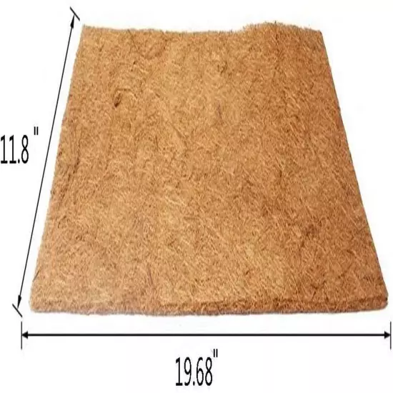 Reptile Carpet Natural Coconut Fiber Tortoise Carpet Mat for Pet Terrarium Liner