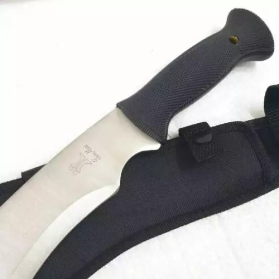 Machete Bush Survival Knife Rubber Grip 36cm Blade Gurkha Nepal Kukri Khukuri 