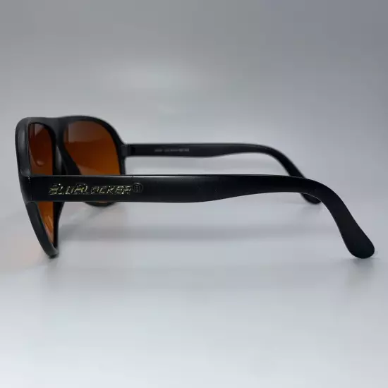 BluBlocker 2701 Sunglasses Black Gradient Dark Amber Used