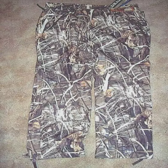 Mens 3X Camo Pants Marsh Grass Camo Water Proof Drake Overpant Non Insulated 