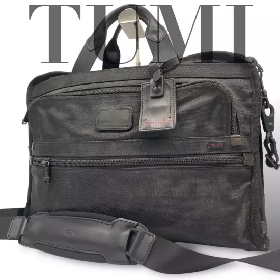 Tumi Business Bag Briefcase 2Way Shoulder Documents Black