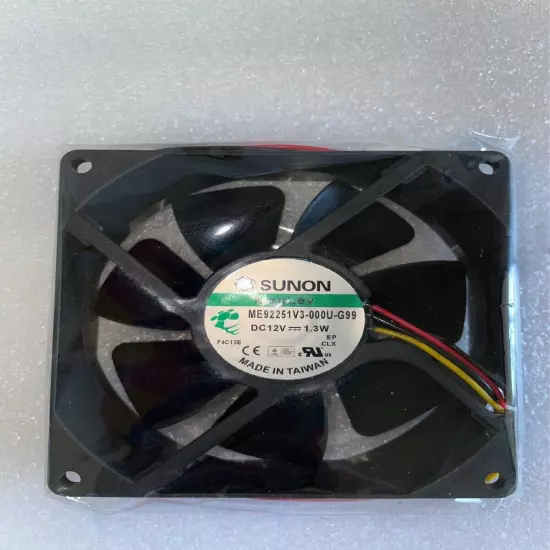 1pc new fan freeship ME92251V3-000U-G99 ME92251V1-000C-F99 12V 1.3W SUNON