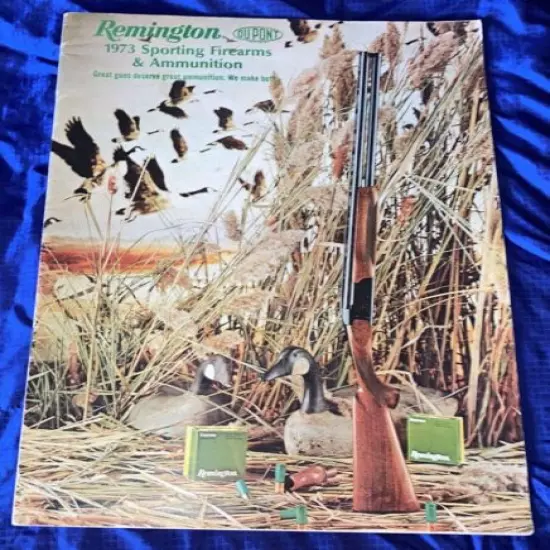 BG1100 Vtg 1973 Remington Sporting Firearms Rifle & Ammunition Ammo Catalog