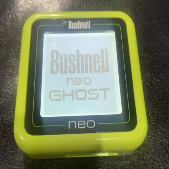 Bushnell NEO Ghost Golf GPS RangeFinder Neon Green 368224 Working