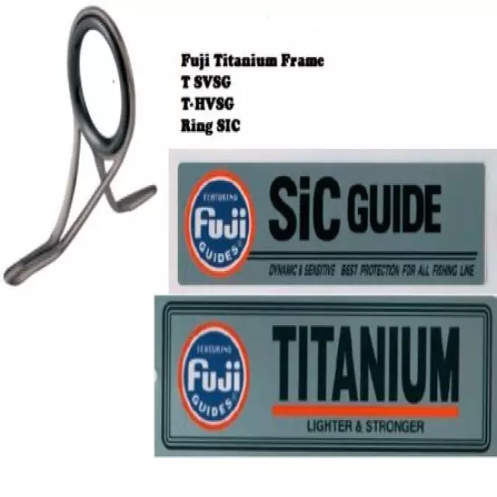 1pc Fuji Silicone Carbide SIC Guide Rod Building Titanium SV HV T-SVSG T-HVSG