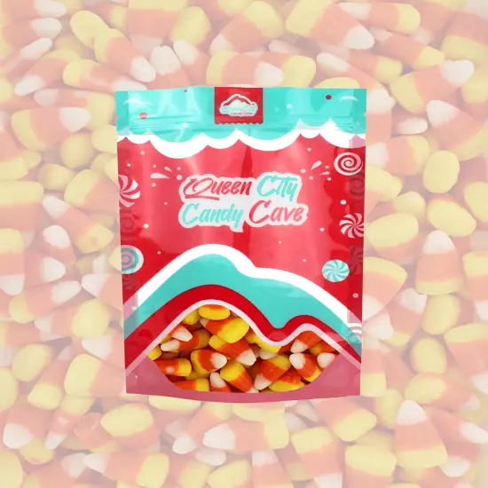 Candy Corn Mix with Real Honey, Fall Harvest - 1 Pound by Queen City Candy