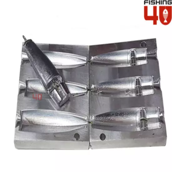 Inchiku Lead Fishing Mould 100-120-150g/ Boat Sea Fishing/Fishing Mould_Inchiku