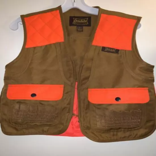 Gamehide Youth Hunting Front Orange Loader Medium Vest YCV