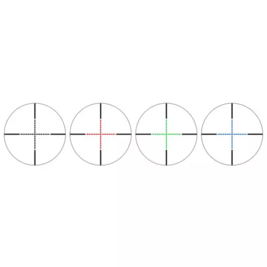 1-6X32 35MM TUBE, Rifle Scope RGB Ill,Bubble,Mil-Dot,Long Eye Relief, Warranty