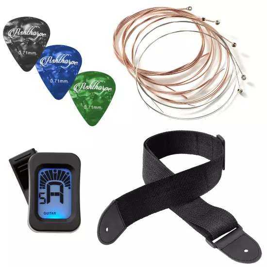 30-inch Beginner Acoustic Guitar Package - Starter Bundle Kit & Accessories