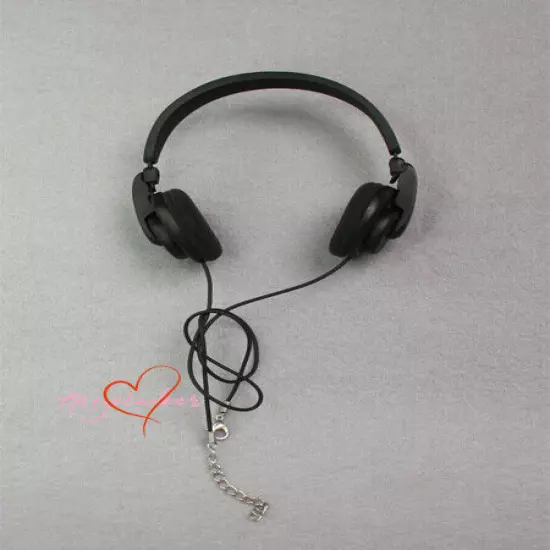 Dollmore 1/4 1/3 BJD Headset Headwear Classic Headphone Doll Earphone Pink Black