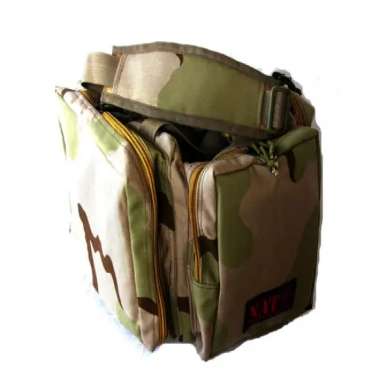 Desert Camo gun Range Bag 20" NATO® Tactical Survival hunt shoot Ballistic 1200D