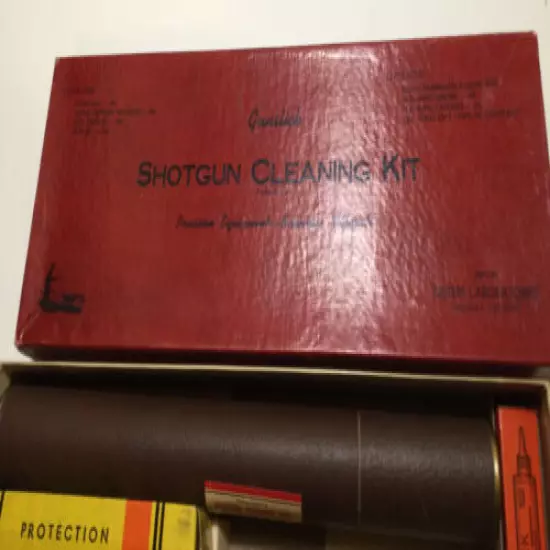 1945 GUNSLICK SHOTGUN CLEANING KIT IN ORIGINAL BOX & PAPERWORK 