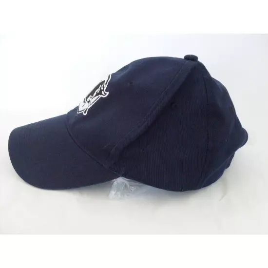 Bulls Embroidered Letter "D" Blue Shield/Cross Adjustable Hat