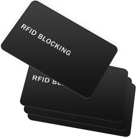 RFID Blocking Card Slim RFID Card Blocker NFC Contactless Card Wallet Protector