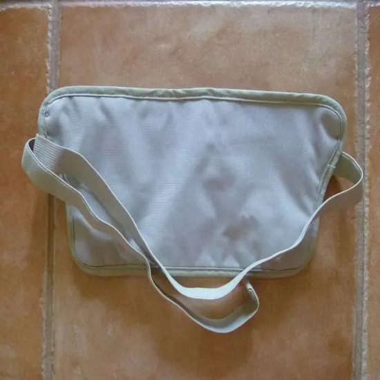 Lewis & Clark RFID Travel Fanny Pack Stash Secure Hidden Tan