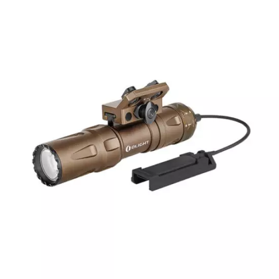 Olight Odin Mini Desert Tan Rechargeable M-LOK Rail Mounted Light 1250 Lum, 240M