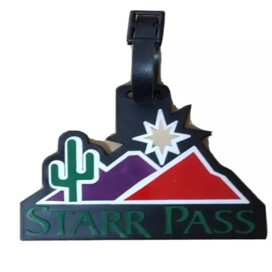 vtg - PGA Golf Bag Tag - STARR PASS GOLF CLUB gc - Tucson AZ