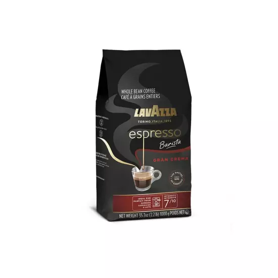 Espresso Barista Gran Crema Whole Bean Coffee Blend, Medium Espresso Roast, Oz B