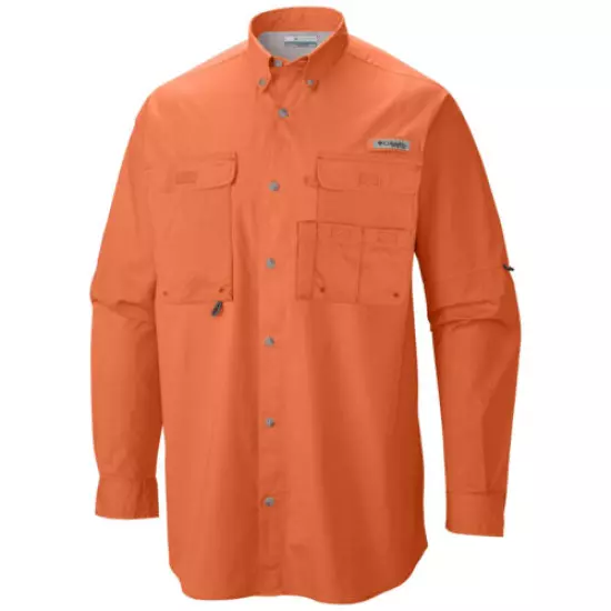 New Mens Columbia PFG "Bonehead" Vented Long Sleeve Fishing Shirt