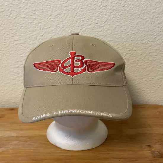 Breitling Embroidered Cotton Adjustable Strapback Logo Hat Cap