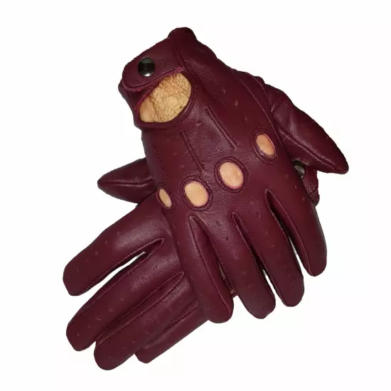 Genuine Leather Driving Gloves 