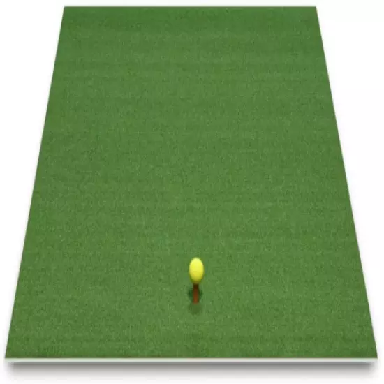 Residential Golf Mat 3 X 5 In Realistic Turf Non Slip Pad with Free Rubber Tee