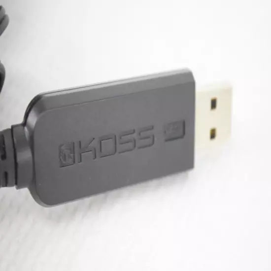 Koss Black Headphones And Mic