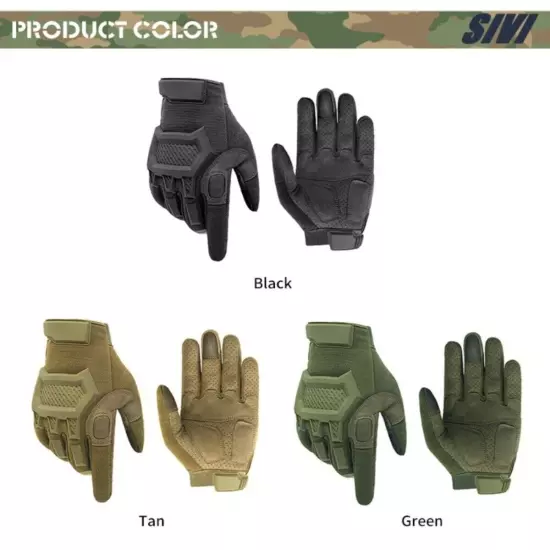 Tactical Gloves Long Finger Motorcycle Autumn and Winter Touch Screen Gloves