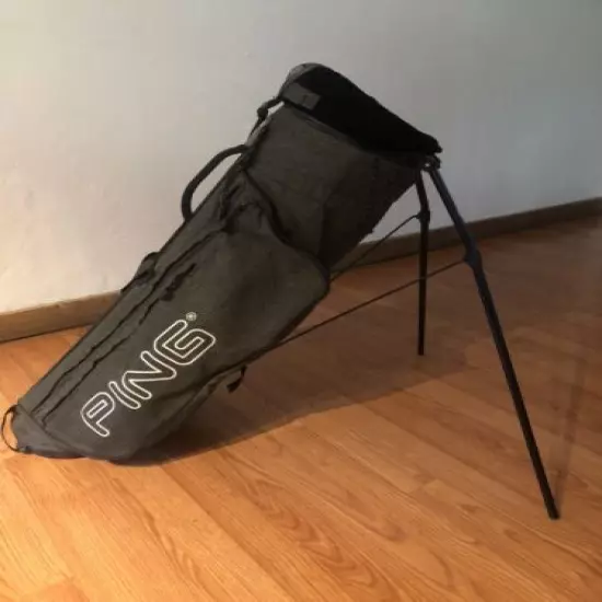 Ping L8+ Vintage Carry Golf Bag With Stand Gray (See Description)