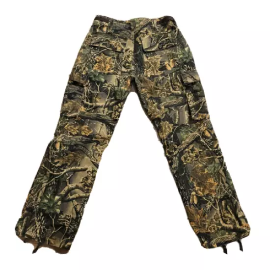 Cabelas Womens Size 10 Regular 30×29 Seclusion 3D Camo Print Cargo Pant Hunting