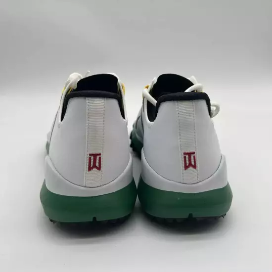 Nike TW '13 White Black Pine Green Tiger Woods Masters DR5752-100 Size 7