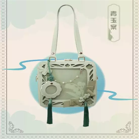 New Ancient Style Chinese Hanfu Itabag Shoulder Women's Handbag Crossbody Bag