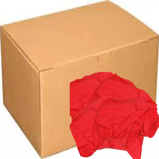 1000 RED SHOP TOWELS / 14X14/ MECHANICS RAGS / OIL CHANGE / FREE SHIPPING / NEW