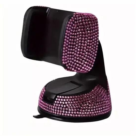 Glitter Diamond Car Phone Holder Mount Car Dashboard Sucker Cup Bracket Stand Mo