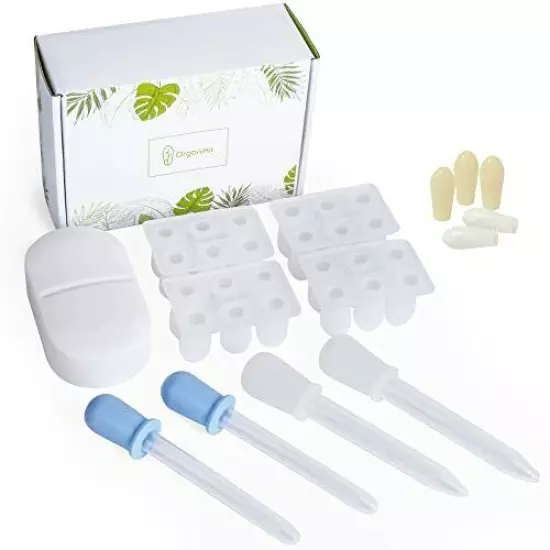 Reusable Suppository Mold Kit - Eco-Friendly, 2ML, Silicone, Suppository Molds