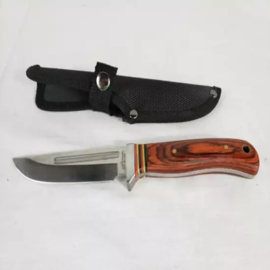 Blackhills Steel Fixed Blade Knife with Nylon Sheath