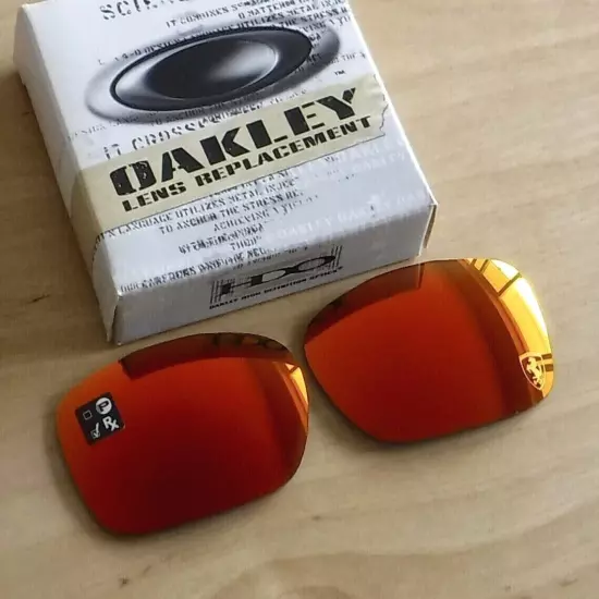 Oakley Twoface 9189 Ruby Iridium Sunglasses Ferrari Replacement Lens